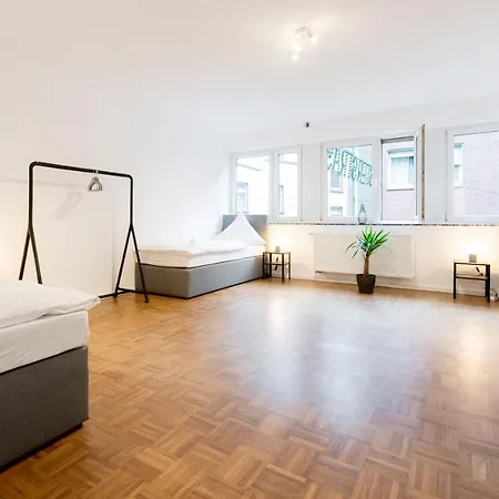Workers Apartment In Bocholt - 2 Bedrooms - 6 Single Beds 公寓 博霍尔特