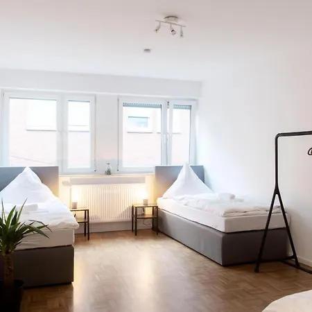 Apartment Workers In - 2 Bedrooms - 6 Single Beds Bocholt