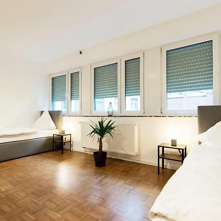 Workers Apartment In Bocholt - 2 Bedrooms - 6 Single Beds 公寓 博霍尔特