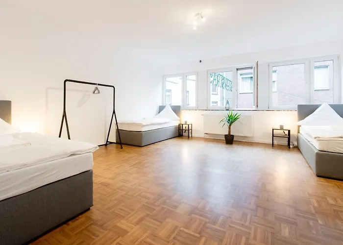 And Work - 6 Single Beds Appartement Bocholt