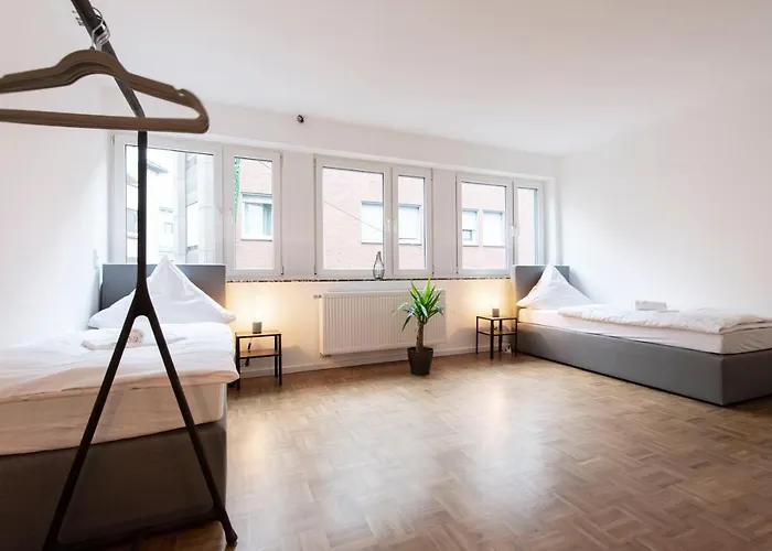 And Work - 6 Single Beds Appartement